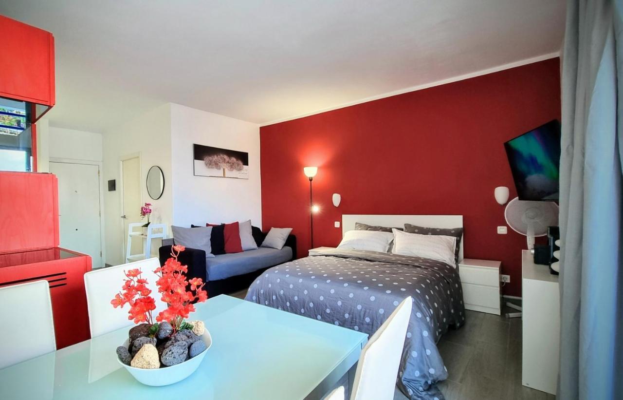 Stunning Studio With A Sea View And Pool, Paraiso Del Sur 1309 Costa Adeje  Kültér fotó